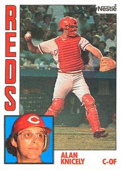1984 Topps Nestle #323 Alan Knicely Front