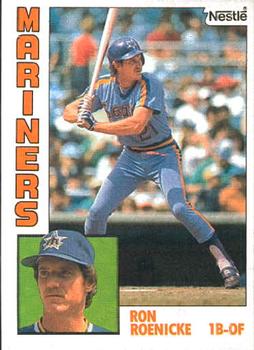 1984 Topps Nestle #647 Ron Roenicke Front