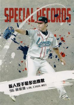 2011 CPBL - Retail Pack Edition Extras #200 Chia-Wei Lin Front