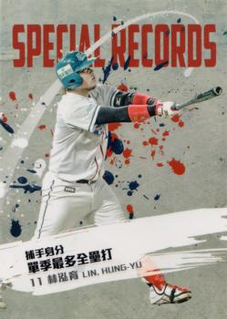 2011 CPBL - Retail Pack Edition Extras #204 Hung-Yu Lin Front