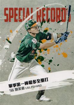 2011 CPBL - Retail Pack Edition Extras #206 Fu-Hao Liu Front