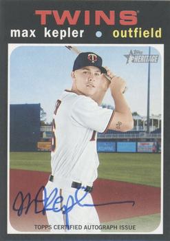 2020 Topps Heritage - Real One Autographs (High Number) #ROA-MK Max Kepler Front