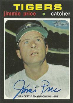 2020 Topps Heritage - Real One Autographs (High Number) #ROA-JP Jimmie Price Front