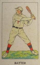 1919 Mayfair Novelty Company W552 #NNO Batter cream uniform Front
