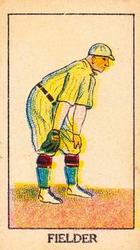 1919 Mayfair Novelty Company W552 #NNO Fielder yellow uniform Front
