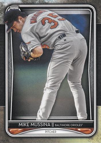 2020 Topps Tribute 5x7 #2 Mike Mussina Front