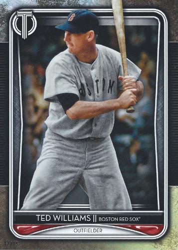 2020 Topps Tribute 5x7 #53 Ted Williams Front
