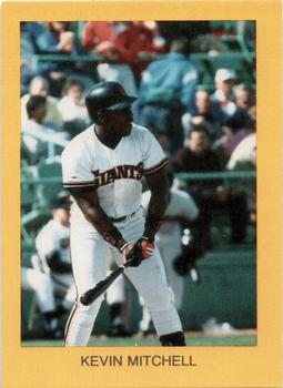 1990 Bay City Bombers (unlicensed) #1 Kevin Mitchell Front