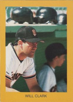 1990 Bay City Bombers (unlicensed) #6 Will Clark Front