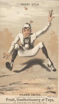 1887 Forbes Co. Baseball Comics (H804-16) #NNO Short Stop Front