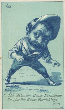 1887 Bluish Green Baseball Comics (H804-17) #NNO Go! Front