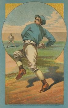 1882 Cosack & Co. Baseball Comics (H804-11) #NNO Pitcher Front