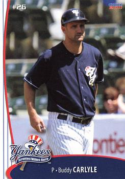 2011 Choice Scranton/Wilkes-Barre Yankees #04 Buddy Carlyle Front