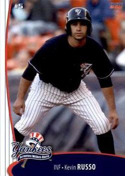 2011 Choice Scranton/Wilkes-Barre Yankees #20 Kevin Russo Front