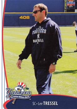 2011 Choice Scranton/Wilkes-Barre Yankees #31 Lee Tressel Front