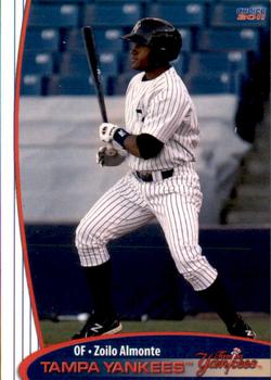 2011 Choice Tampa Yankees #05 Zoilo Almonte Front