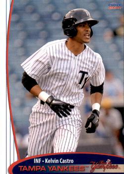 2011 Choice Tampa Yankees #08 Kelvin Castro Front