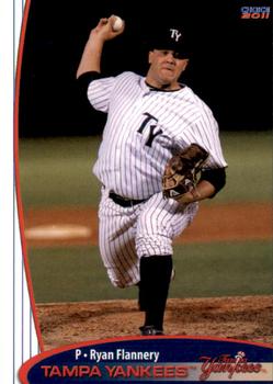 2011 Choice Tampa Yankees #09 Ryan Flannery Front