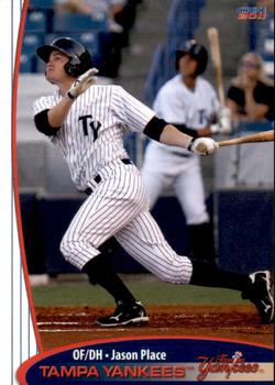 2011 Choice Tampa Yankees #23 Jason Place Front
