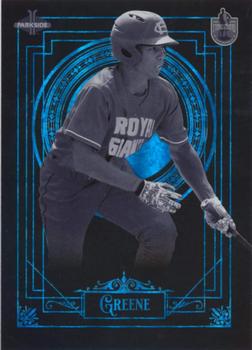 2020 Parkside Negro League Baseball Museum Centennial Draft Class - Blue #15 Isaiah Greene Front