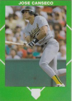 1990 Jose Canseco (unlicensed) #NNO Jose Canseco Front