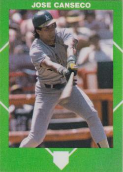 1990 Jose Canseco (unlicensed) #NNO Jose Canseco Front