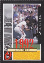 2002 Baltimore Orioles Greatest Moments of Oriole Park at Camden Yards #8 Leo Gomez Front