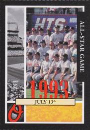 2002 Baltimore Orioles Greatest Moments of Oriole Park at Camden Yards #13 All-Star Game Front