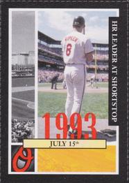 2002 Baltimore Orioles Greatest Moments of Oriole Park at Camden Yards #14 Cal Ripken, Jr. Front