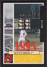 2002 Baltimore Orioles Greatest Moments of Oriole Park at Camden Yards #20 Cal Ripken, Jr. Front