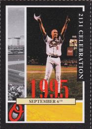2002 Baltimore Orioles Greatest Moments of Oriole Park at Camden Yards #22 Cal Ripken, Jr. Front
