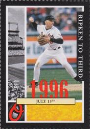 2002 Baltimore Orioles Greatest Moments of Oriole Park at Camden Yards #25 Cal Ripken, Jr. Front