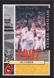 2002 Baltimore Orioles Greatest Moments of Oriole Park at Camden Yards #37 1997 Division Series Front