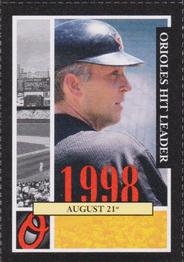 2002 Baltimore Orioles Greatest Moments of Oriole Park at Camden Yards #40 Cal Ripken, Jr. Front