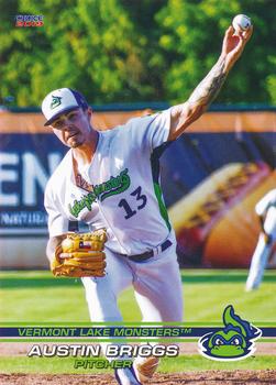 2019 Choice Vermont Lake Monsters #5 Austin Briggs Front