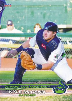 2019 Choice Vermont Lake Monsters #16 Kyle McCann Front