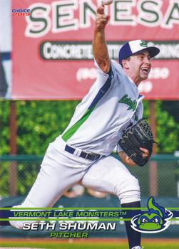 2019 Choice Vermont Lake Monsters #27 Seth Shuman Front