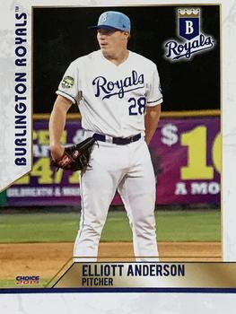 2019 Choice Burlington Royals #03 Elliott Anderson Front