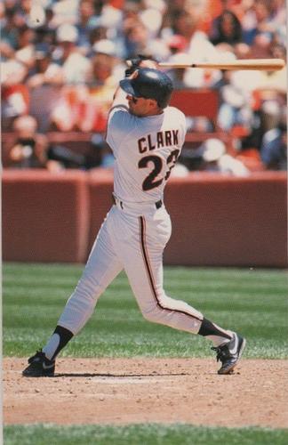 1989 Barry Colla Will Clark Postcards #5 Will Clark Front