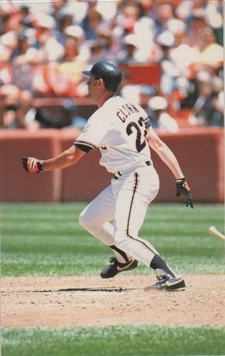 1989 Barry Colla Will Clark Postcards #8 Will Clark Front