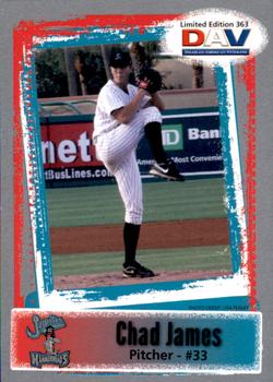 2011 DAV Minor / Independent / Summer Leagues #363 Chad James Front