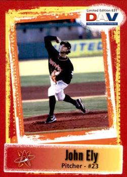 2011 DAV Minor / Independent / Summer Leagues #631 John Ely Front