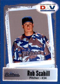2011 DAV Minor / Independent / Summer Leagues #1036 Rob Scahill Front