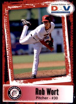 2011 DAV Minor / Independent / Summer Leagues #167 Rob Wort Front