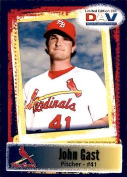 2011 DAV Minor / Independent / Summer Leagues #350 John Gast Front