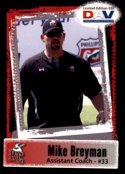2011 DAV Minor / Independent / Summer Leagues #936 Mike Breyman Front