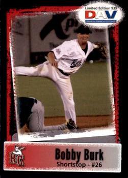 2011 DAV Minor / Independent / Summer Leagues #939 Bobby Burk Front