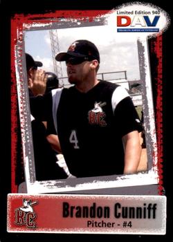 2011 DAV Minor / Independent / Summer Leagues #940 Brandon Cunniff Front