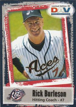 2011 DAV Minor / Independent / Summer Leagues #38 Rick Burleson Front