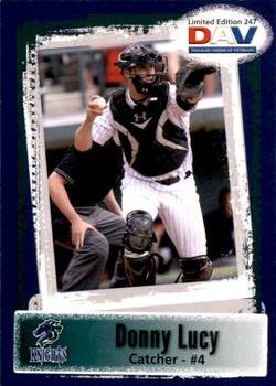2011 DAV Minor / Independent / Summer Leagues #247 Donny Lucy Front